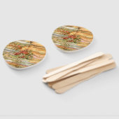 みすぼらしいシックなハミングバード飛行 ハンドファン (組立なし)