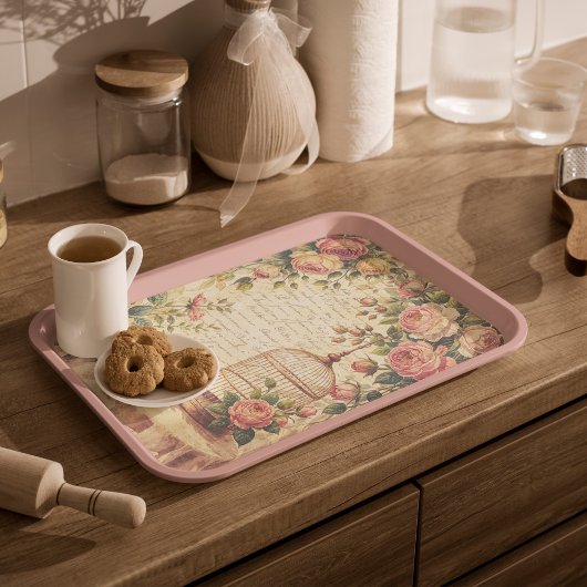 みすぼらしいシックなバーケージのポスターまたはデコページ紙 ポスター