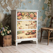 みすぼらしいシックなバーケージのポスターまたはデコページ紙 ポスター