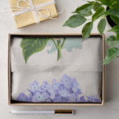 みすぼらしいシックなパステルバイオレットライトパープルの花 薄葉紙 (ギフト)