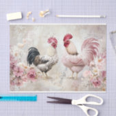 みすぼらしいシックなピンクの切り離し 薄葉紙 (クラフト)