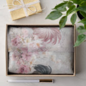 みすぼらしいシックなピンクの切り離し 薄葉紙 (ギフト)