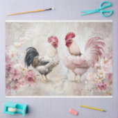 みすぼらしいシックなピンクの切り離し 薄葉紙 (クラフト)