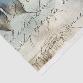 みすぼらしいシックなピンクポピー&バタフライデコップス 薄葉紙 (詳細)