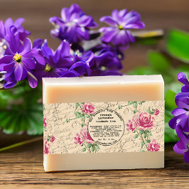 みすぼらしいシックなヴィンテージソープバンド 招待状ベリーバンド