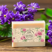 みすぼらしいシックなヴィンテージソープバンド 招待状ベリーバンド