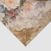 みすぼらしいシックなヴィンテージビクトリアン女性 薄葉紙 (詳細)