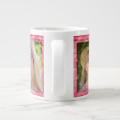 みすぼらしいシックな写真専門マグカップ ジャンボコーヒーマグカップ (裏面)