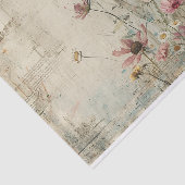 みすぼらしいシックな外観の花を持つEtherealの少女 薄葉紙 (詳細)