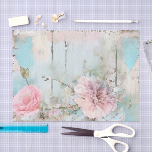 みすぼらしいシックな夢のようなミストパステルジャーナル紙 薄葉紙 (クラフト)