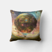 みすぼらしいシックな夢のような霧：ヴィンタのロマンチックなブレンド クッション (裏面)