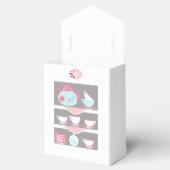 みすぼらしいシックな女の子の赤ちゃんシャワーティーパーティー フェイバーボックス (オープン)