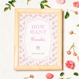 みすぼらしいシックな愛のシャックは、どれだけのキャンディを推測 ポスター