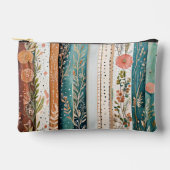 みすぼらしいシックな混合パターン アクセサリーポーチ (正面)