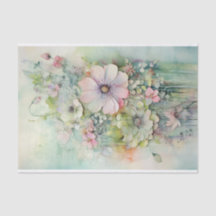 みすぼらしいシックな混合メディアを洗い流した