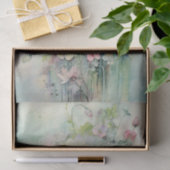 みすぼらしいシックな混合メディアを洗い流した 薄葉紙 (ギフト)