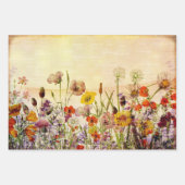 みすぼらしいシックな紙クラフト ラッピングペーパーシート (正面3)