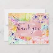 みすぼらしいシックな蝶とバラオンウッド素朴 (正面)