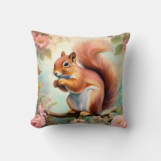 ✨みすぼらしいシックな霧Pの夢の世界に飛び込む クッション (正面)