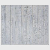 みすぼらしいシックな風化木材 ラッピングペーパー (フラット)