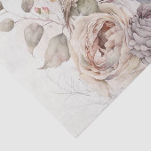 みすぼらしいシックな鳥と花 薄葉紙 (詳細)