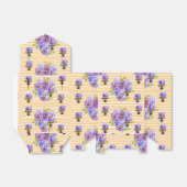 みすぼらしいシックな黄色のパンジーパーティーケーキのお気に入りボックス フェイバーボックス (折り畳みなし)