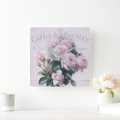 みすぼらしいシックス、デコパビクトリアンージュ、フランスのシックス、パ スクエア壁時計 (ホーム)