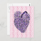 みすぼらしいシックハートはがき ポストカード (正面/裏面)