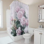 みすぼらしいシックビクトリアンなデコペフランスのージな、シックな シャワーカーテン (インサイチュ)