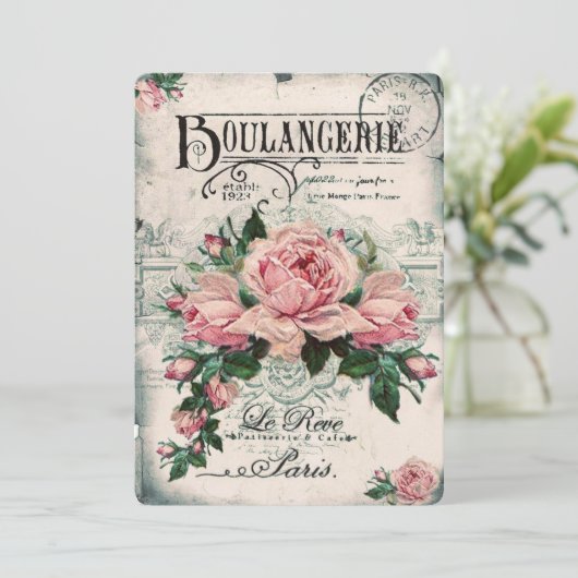 みすぼらしいシックビクトリアンなデコペフランスのージな、シックな セーブザデート (スタンド正面)