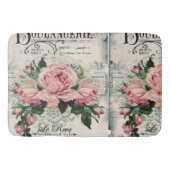 みすぼらしいシックビクトリアンなデコペフランスのージな、シックな バスマット (正面)