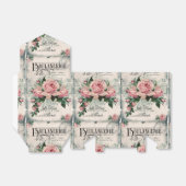 みすぼらしいシックビクトリアンなデコペフランスのージな、シックな フェイバーボックス (折り畳みなし)