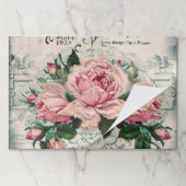 みすぼらしいシックビクトリアンなデコペフランスのージな、シックな ペーパーパッド (折り畳み)