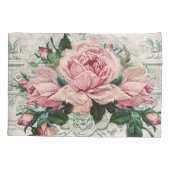 みすぼらしいシックビクトリアンなデコペフランスのージな、シックな 枕カバー (裏面)