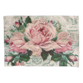 みすぼらしいシックビクトリアンなデコペフランスのージな、シックな 枕カバー (正面)