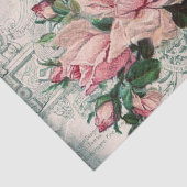 みすぼらしいシックビクトリアンなデコペフランスのージな、シックな 薄葉紙 (詳細)