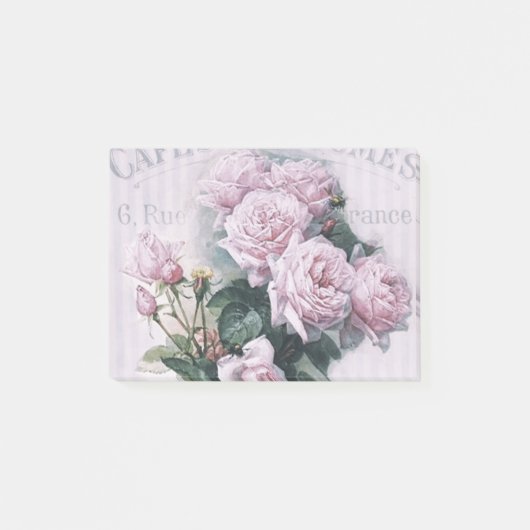 みすぼらしいシックビクトリアン、デコペフランスのージ、シック、パリ ポストイット (正面)