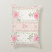 みすぼらしいシックビクトリアン,フローラ，壁紙，ヴィンテージ, アクセントクッション (裏面(縦))