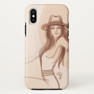 みすぼらしいシックファッショニスタ iPhone X ケース