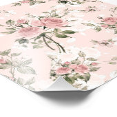 みすぼらしいシックフランスの、シック、ヴィンテージ、フローラ、素朴、パイ フォトプリント            (角)