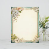 みすぼらしいシックフローラジャンクジャーナル文房具 (スタンド正面)