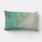 みすぼらしいシック動揺してなグラデーション枕 ランバークッション (裏面)