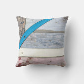 みすぼらしいシック動揺してウッド クッション (裏面)