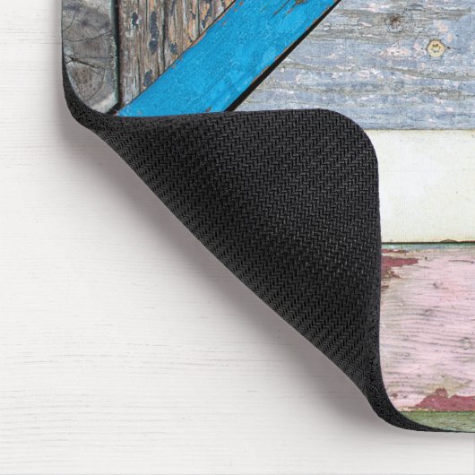 みすぼらしいシック動揺してウッド マウスパッド (コーナー)