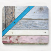 みすぼらしいシック動揺してウッド マウスパッド (正面)