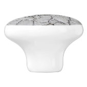 みすぼらしいシック素朴なカントリーグレ動揺してーの質感 セラミックノブ (側面)