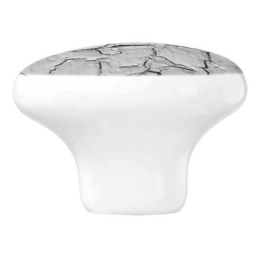 みすぼらしいシック素朴なカントリーグレ動揺してーの質感 セラミックノブ (側面)