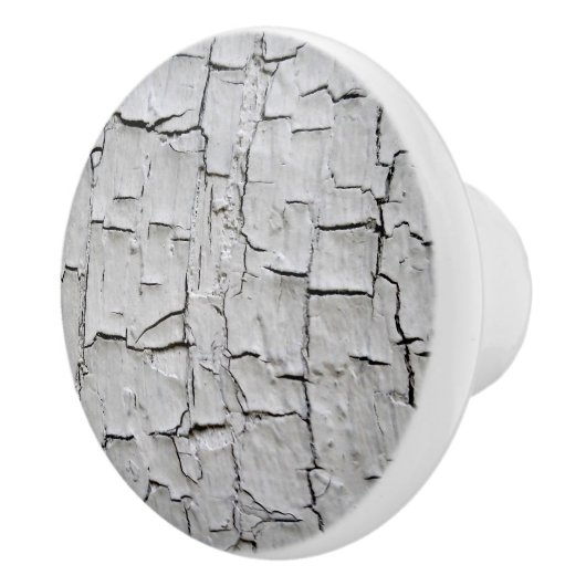 みすぼらしいシック素朴なカントリーグレ動揺してーの質感 セラミックノブ (右)