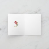 みすぼらしいシック考えるなグリーティングカード カード (内部)