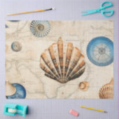 みすぼらしいシック航海のシリーズデザイン13 薄葉紙 (クラフト)